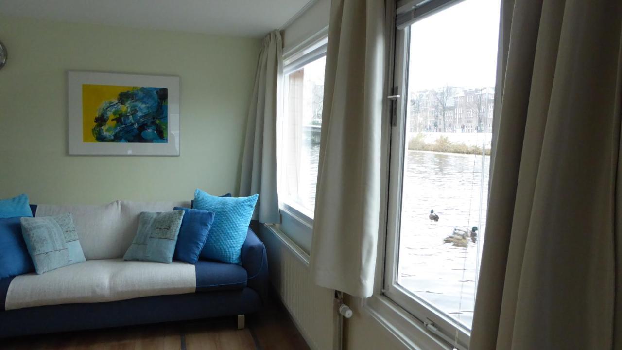 Houseboat In The Center, 5 Min Walk To Tropical Museum, Free Wifi! Leilighet Amsterdam Eksteriør bilde